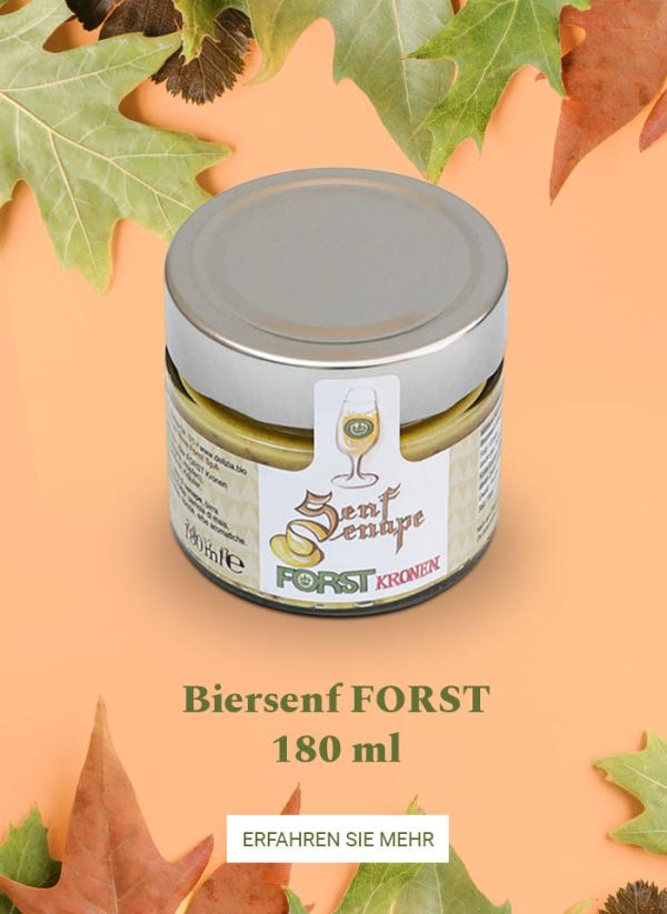 Biersenf FORST 180 ml