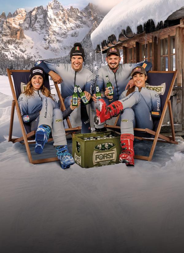 Birra FORST con la FISI per la stagione 2023/2024