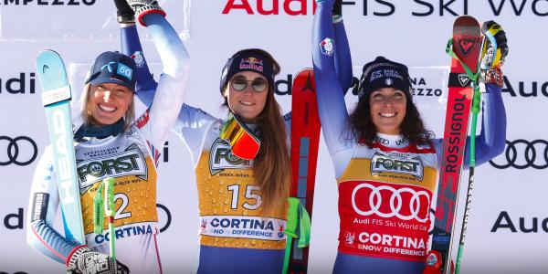 La Coppa del Mondo di sci femminile è tornata a Cortina