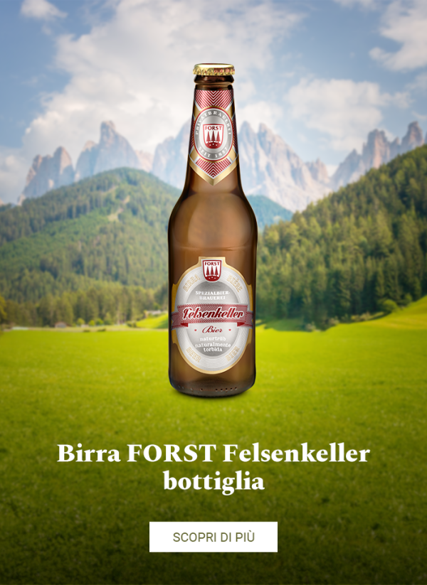 Birra FORST Felsenkeller bottiglia