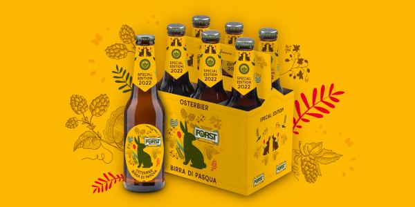 Con la Birra di Pasqua FORST arrivano in tavola i profumi della primavera