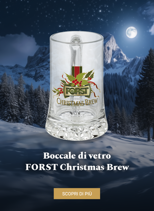 Boccale di vetro FORST Christmas Brew
