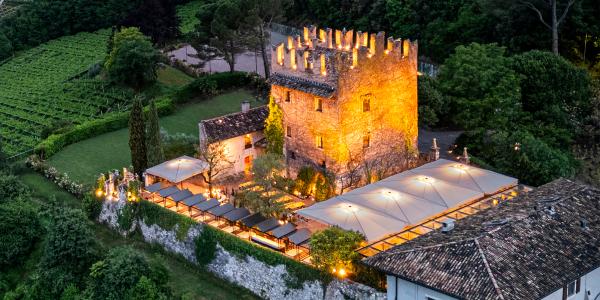 Inaugurazione solenne di "La Torre" - il nuovo Biergarten FORST a Trento.