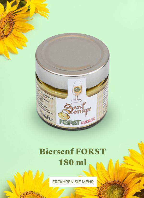 Biersenf FORST 180 ml